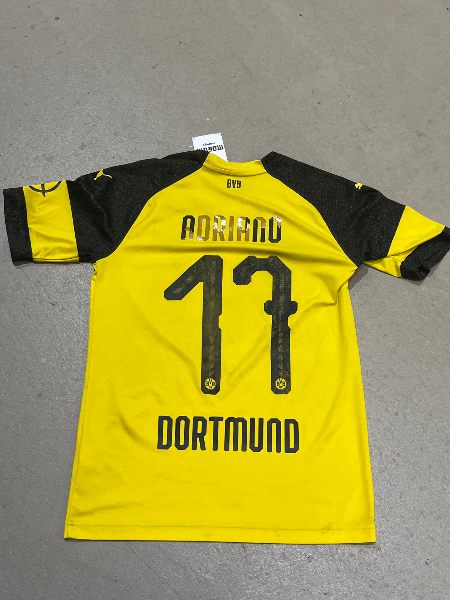 Puma BVB Home Jersey Yellow Small