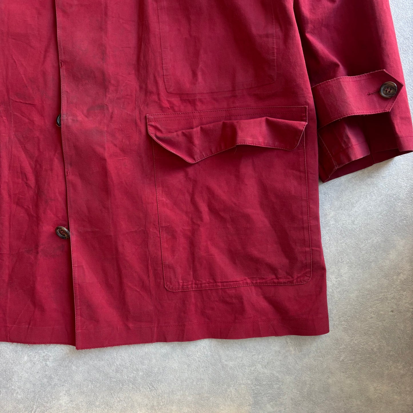Polo By Ralph Lauren Trenchcoat Made in Scotland XL
