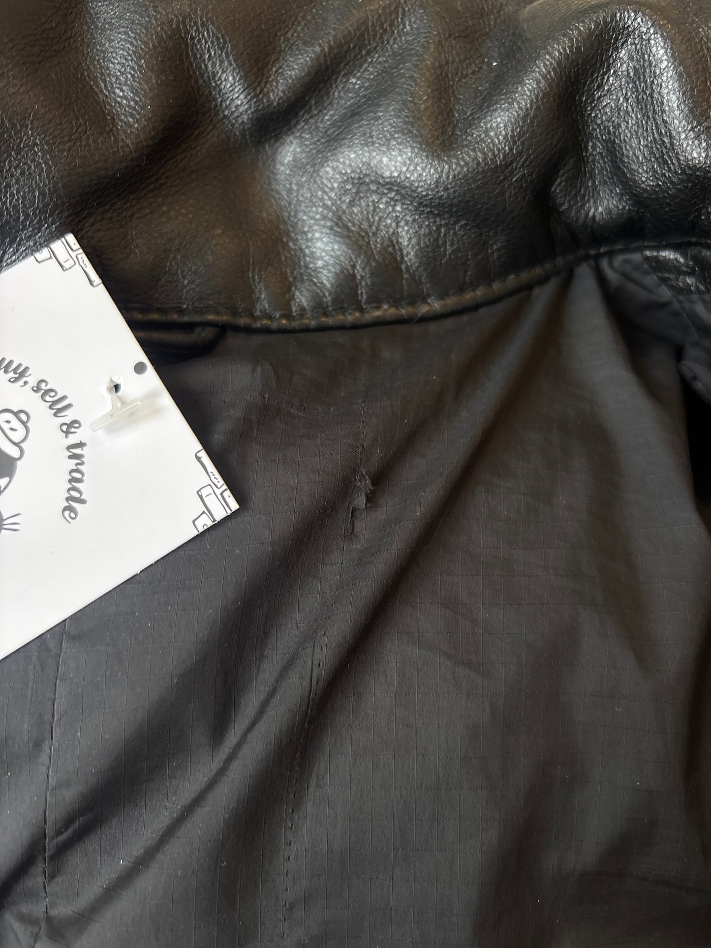 Babe A Bathing Ape Leather Jacket L