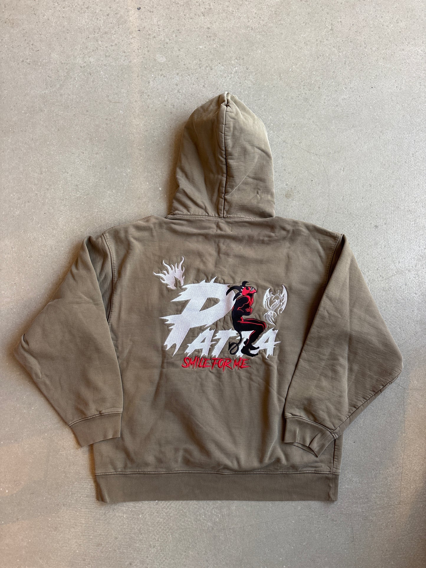 Patta Smile For Me Hoodie Brown XL