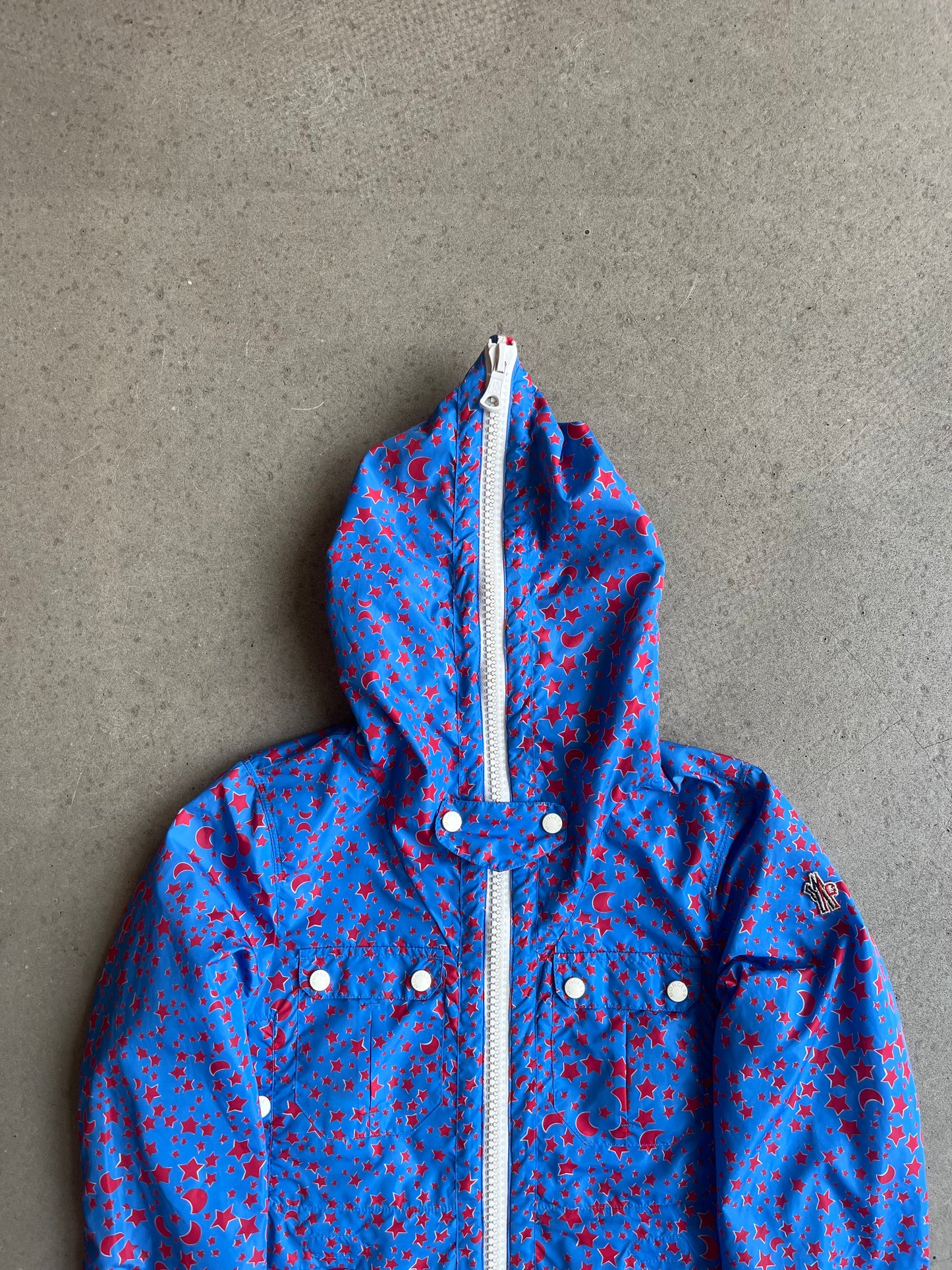 Moncler Stars and Moons Kids Windbreaker Blue 1