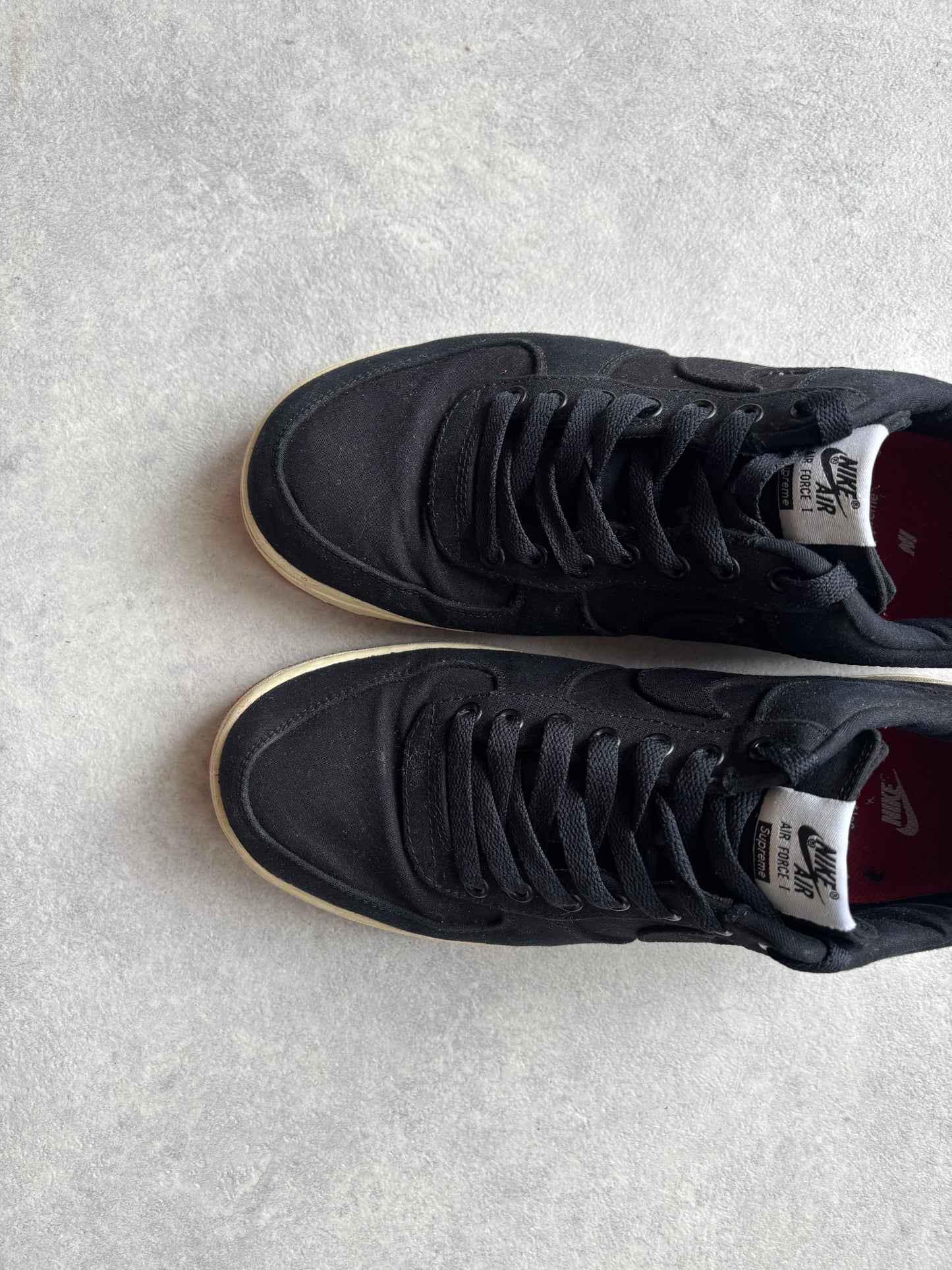 Nike X Supreme Air Force 1 Low Premium '08 Black 44