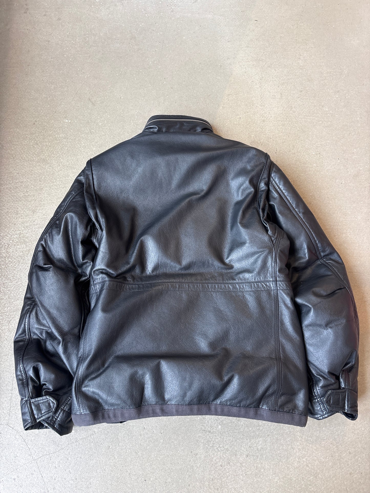 Babe A Bathing Ape Leather Jacket L