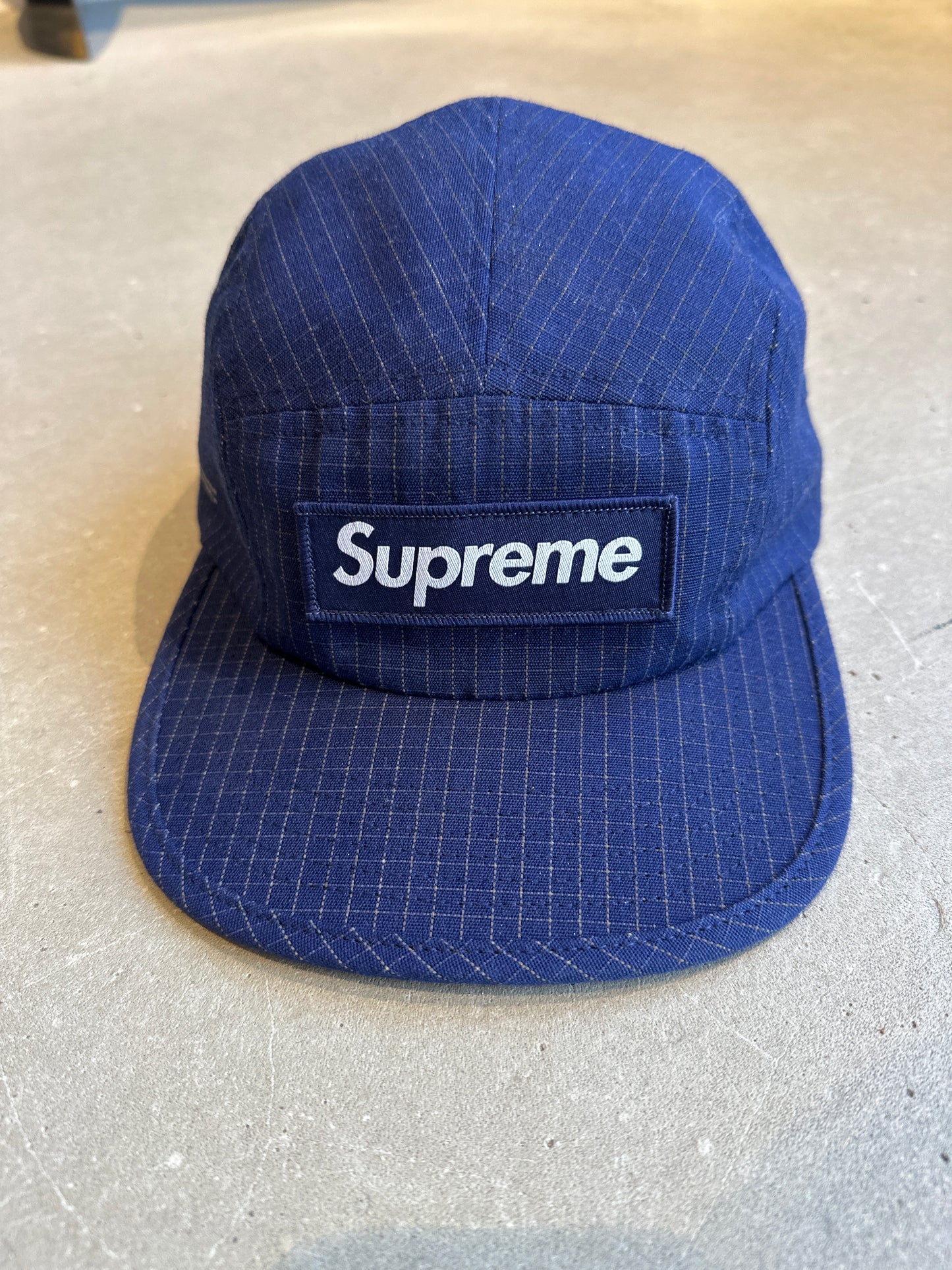 Supreme Reflective Ripstop Camp Blue