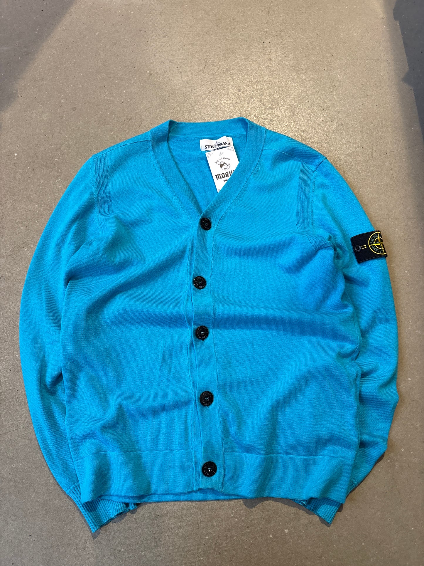 Stone Island Cardigan Blue Small