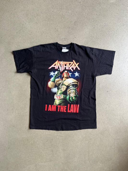 Anthrax I Am The Law Tee Black XL