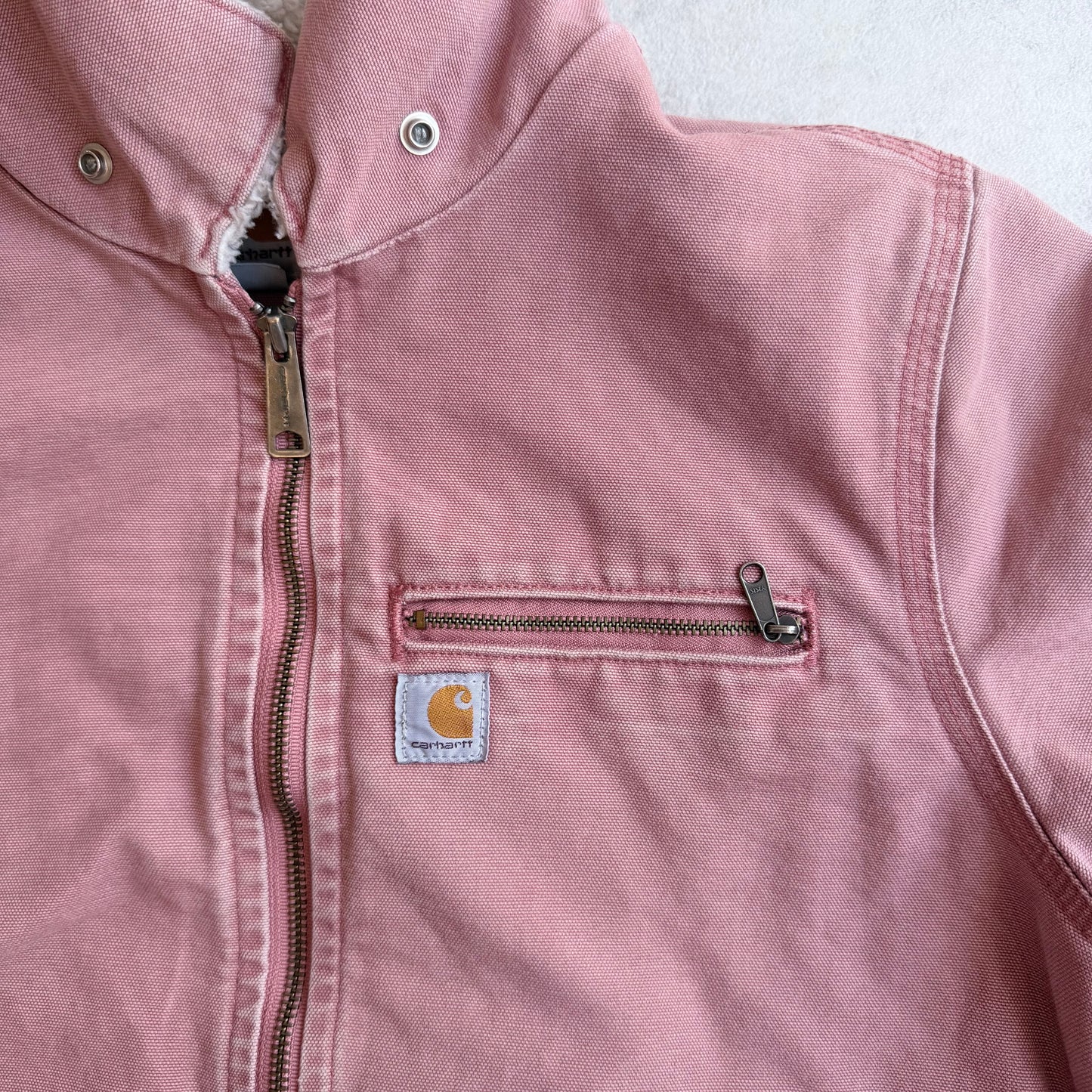 Carhartt Sherpa Jacket Pink L