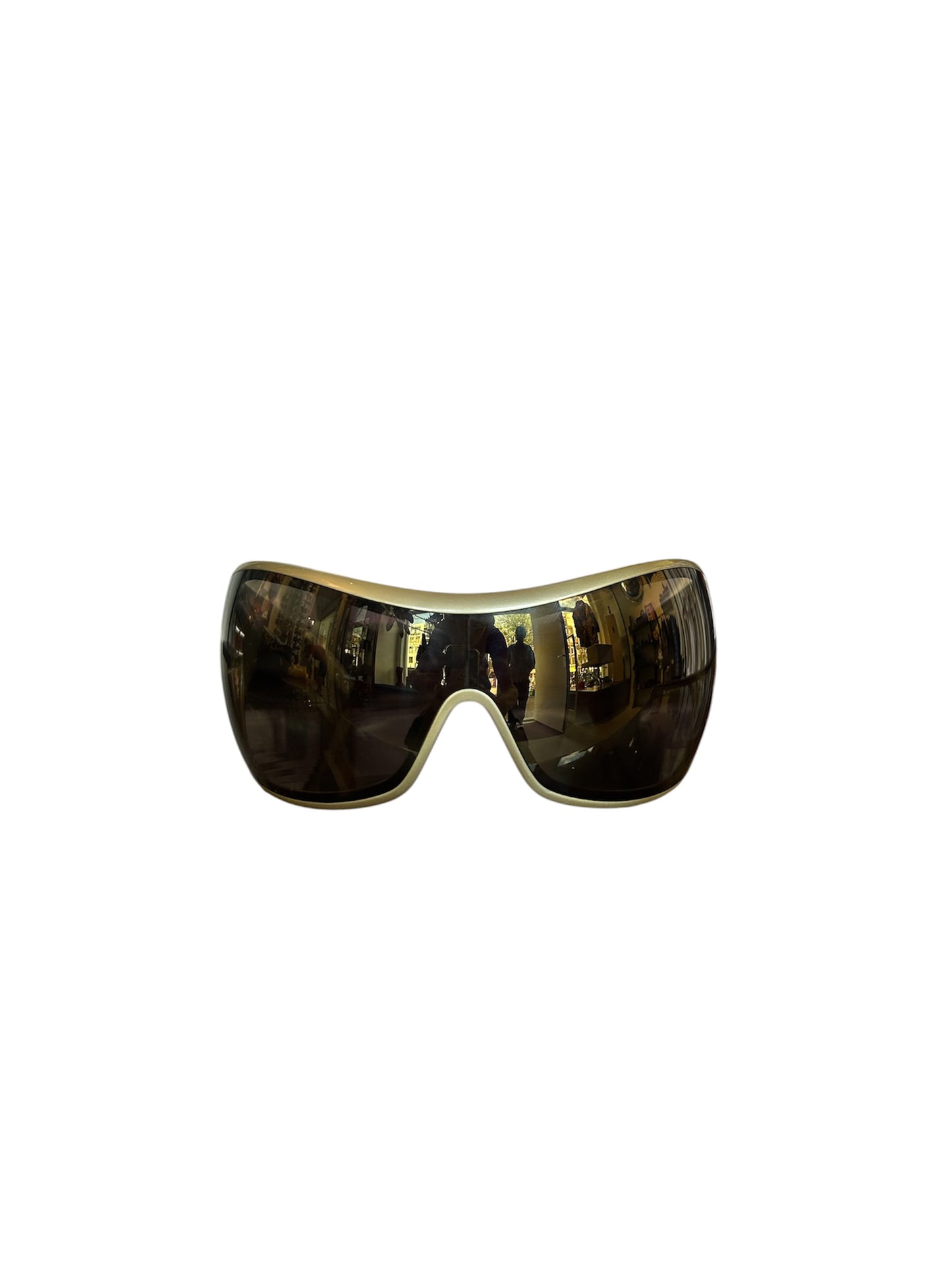 Giorgio Armani GA 571/S Sunglasses Silver