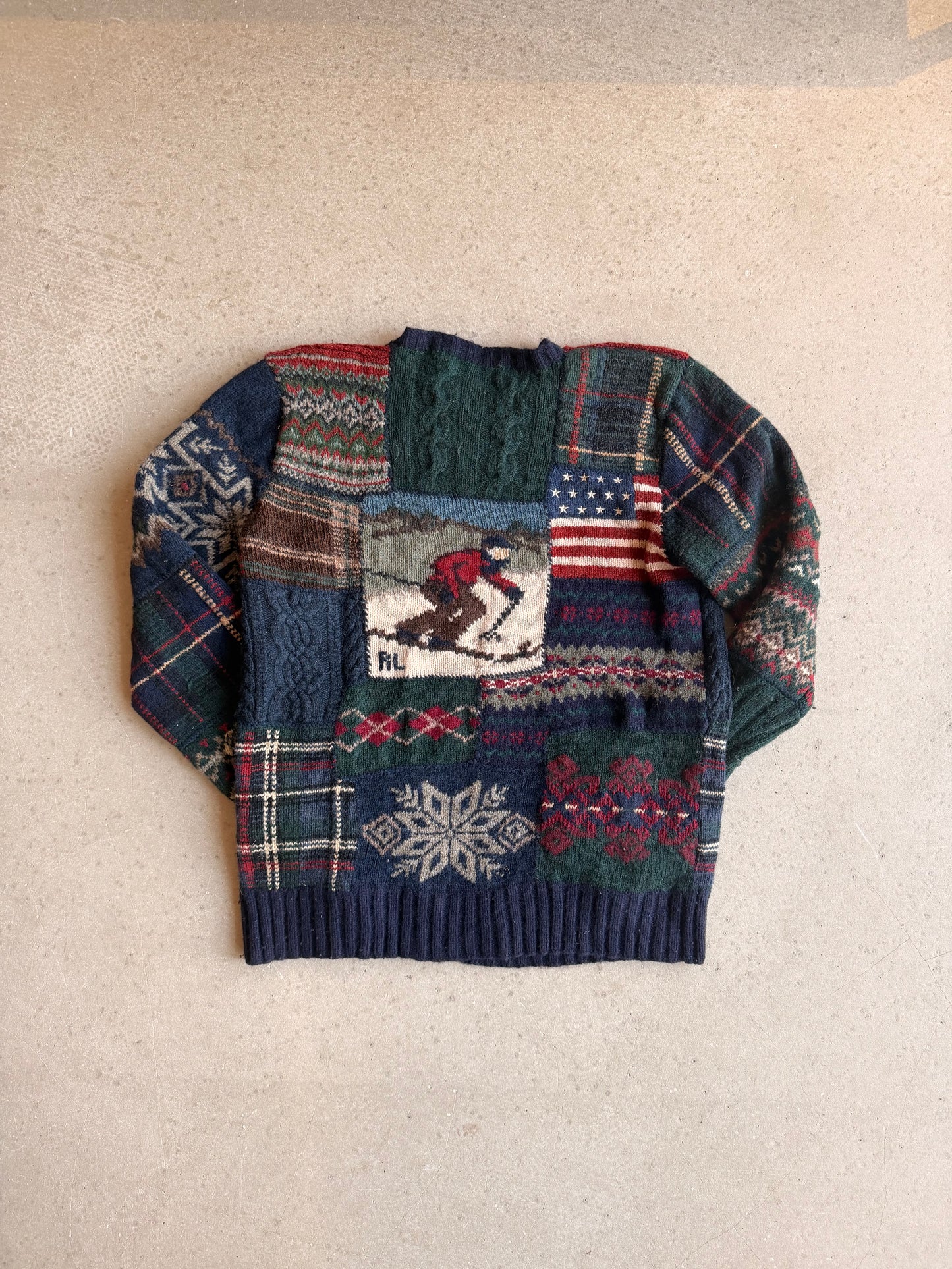Polo Ralph Lauren Ski Hand Knit Large