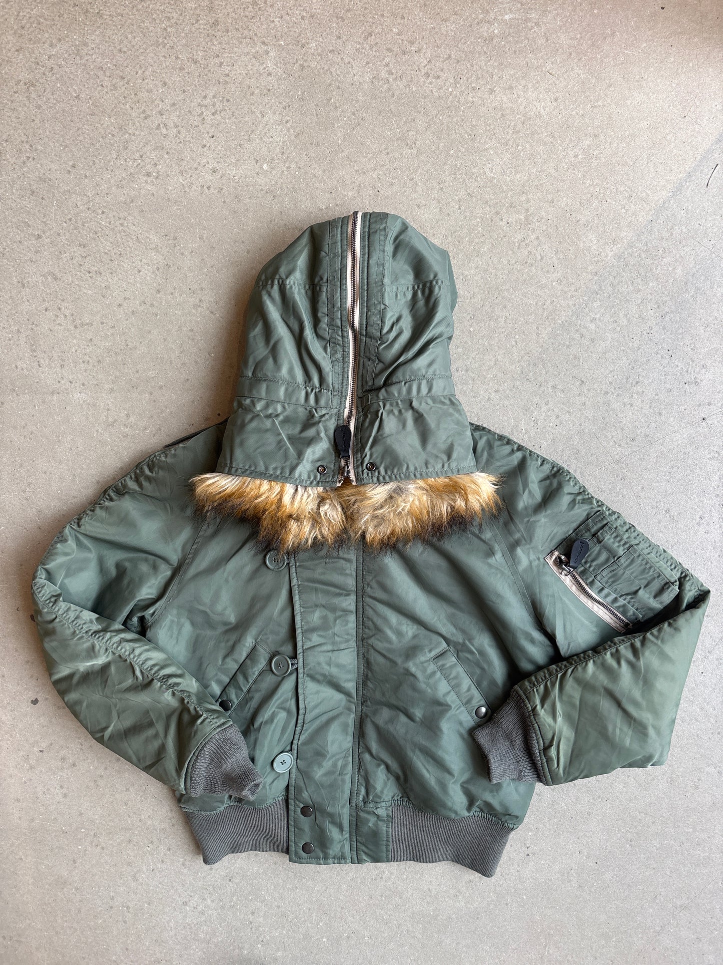 Avirex Bomber Jacket Army Green M