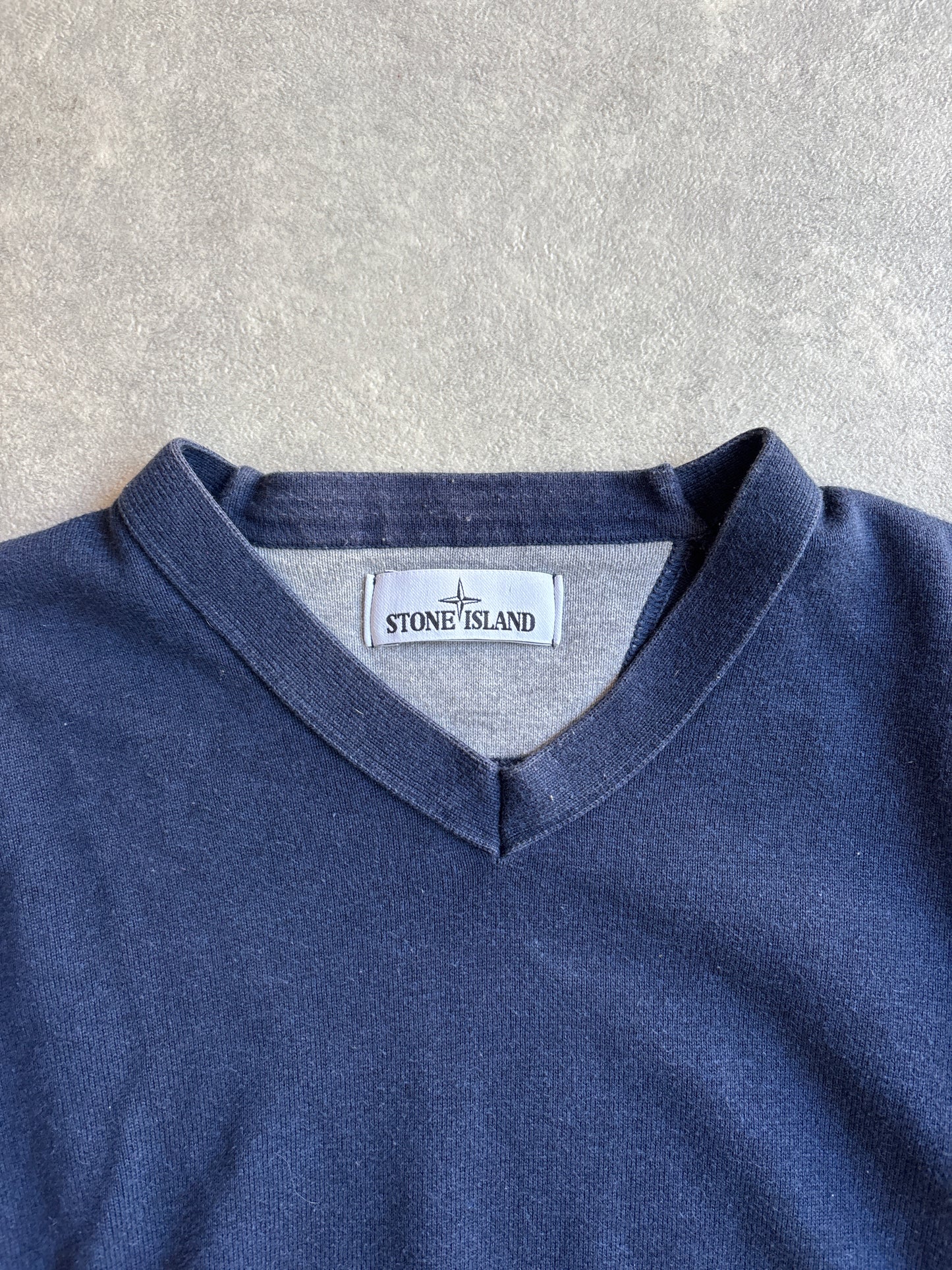 Stone Island V-Neck Blue XXL
