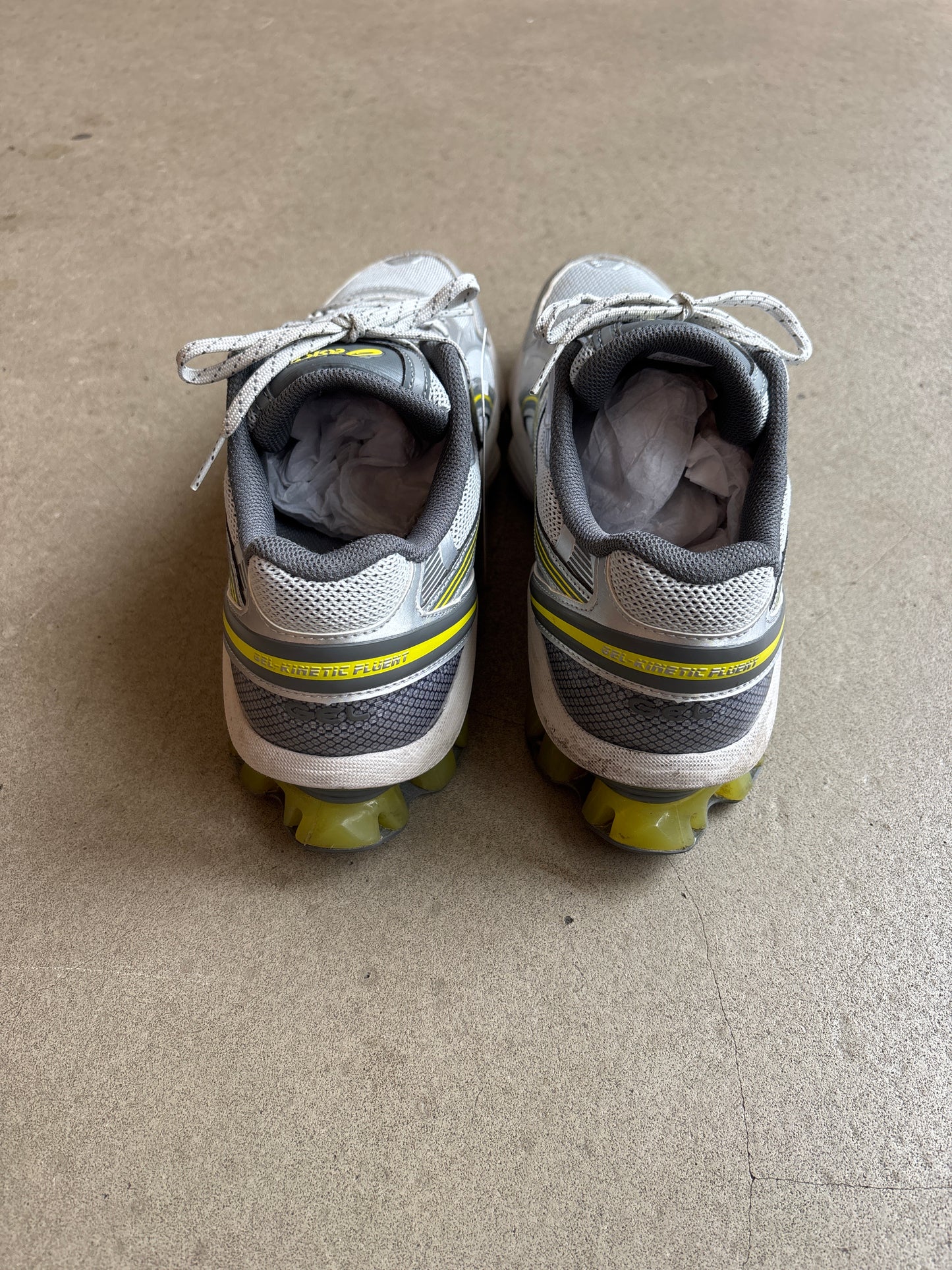 Asics Gel-Kinetic Fluent "White" Size 44