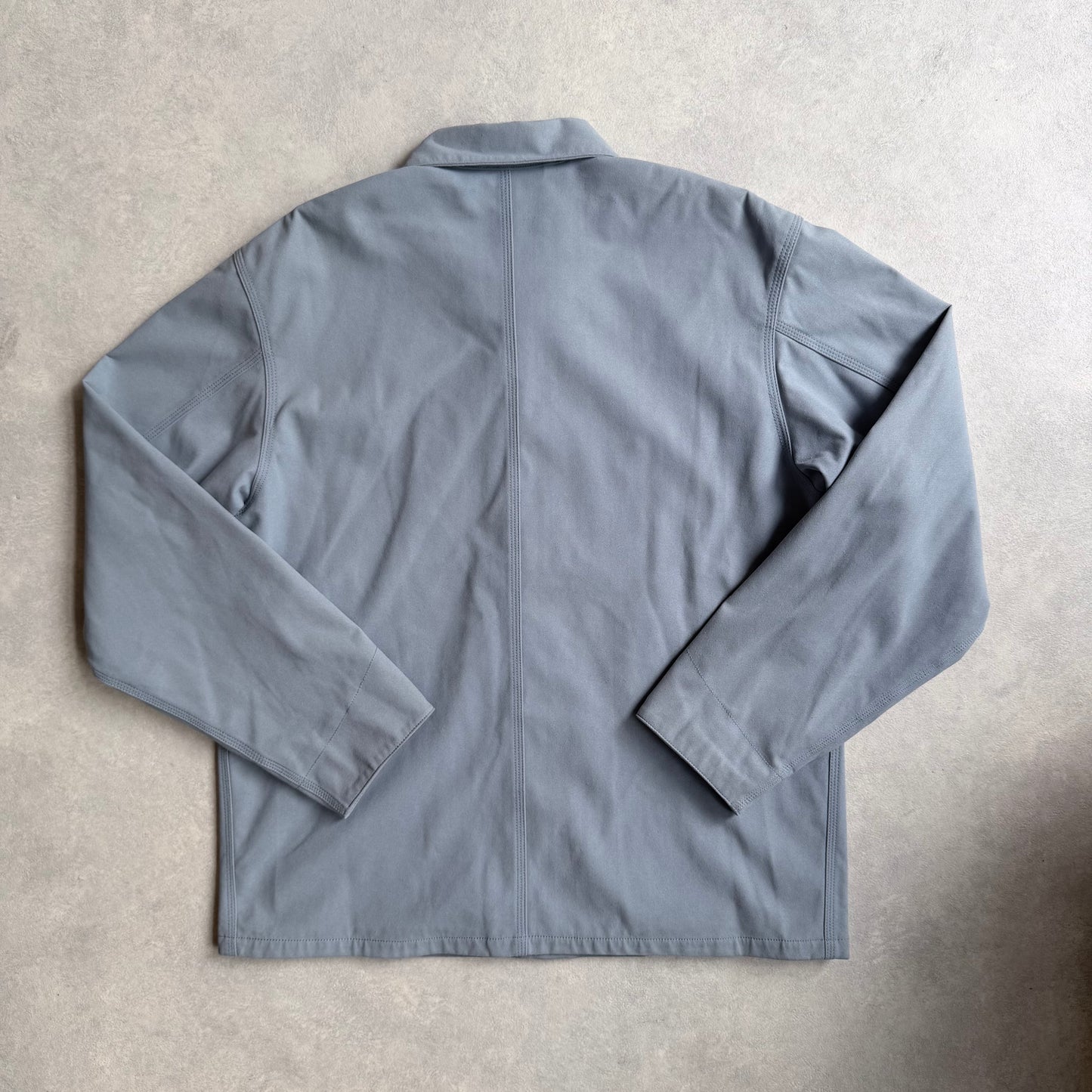 Carhartt Wip Suede Michigan Jacket Size L Blue