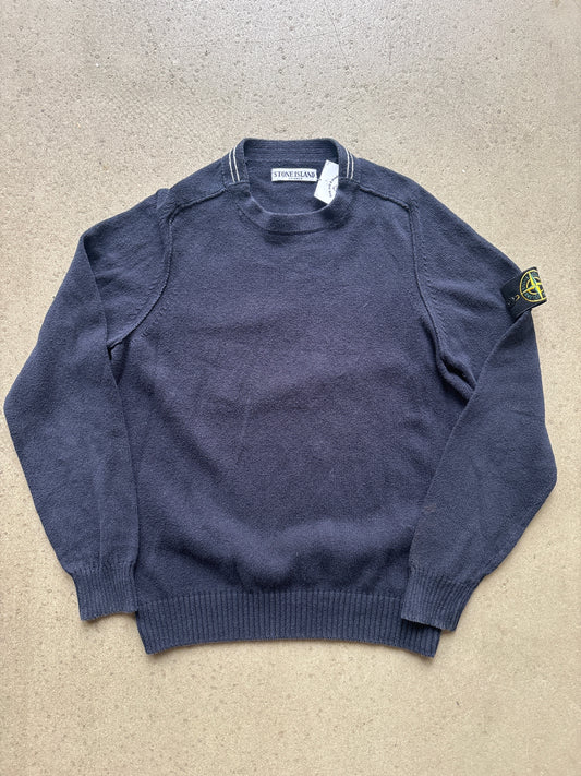 Stone Island Knit Sweater Navy M