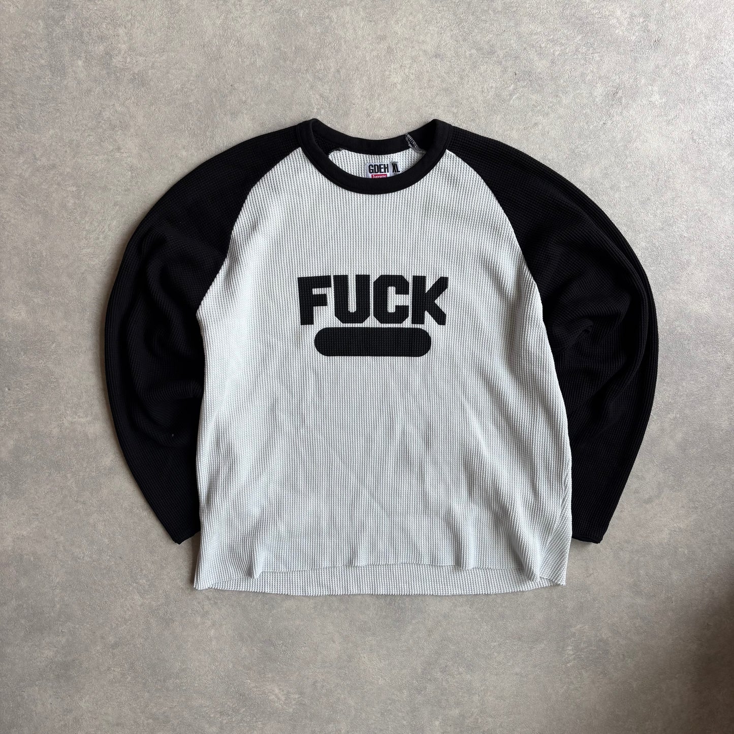 Supreme x Good Enough FUCK Thermal XL