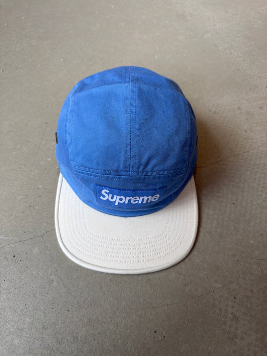 Supreme 2-Tone 5 panel Camp Cap Light Royal
