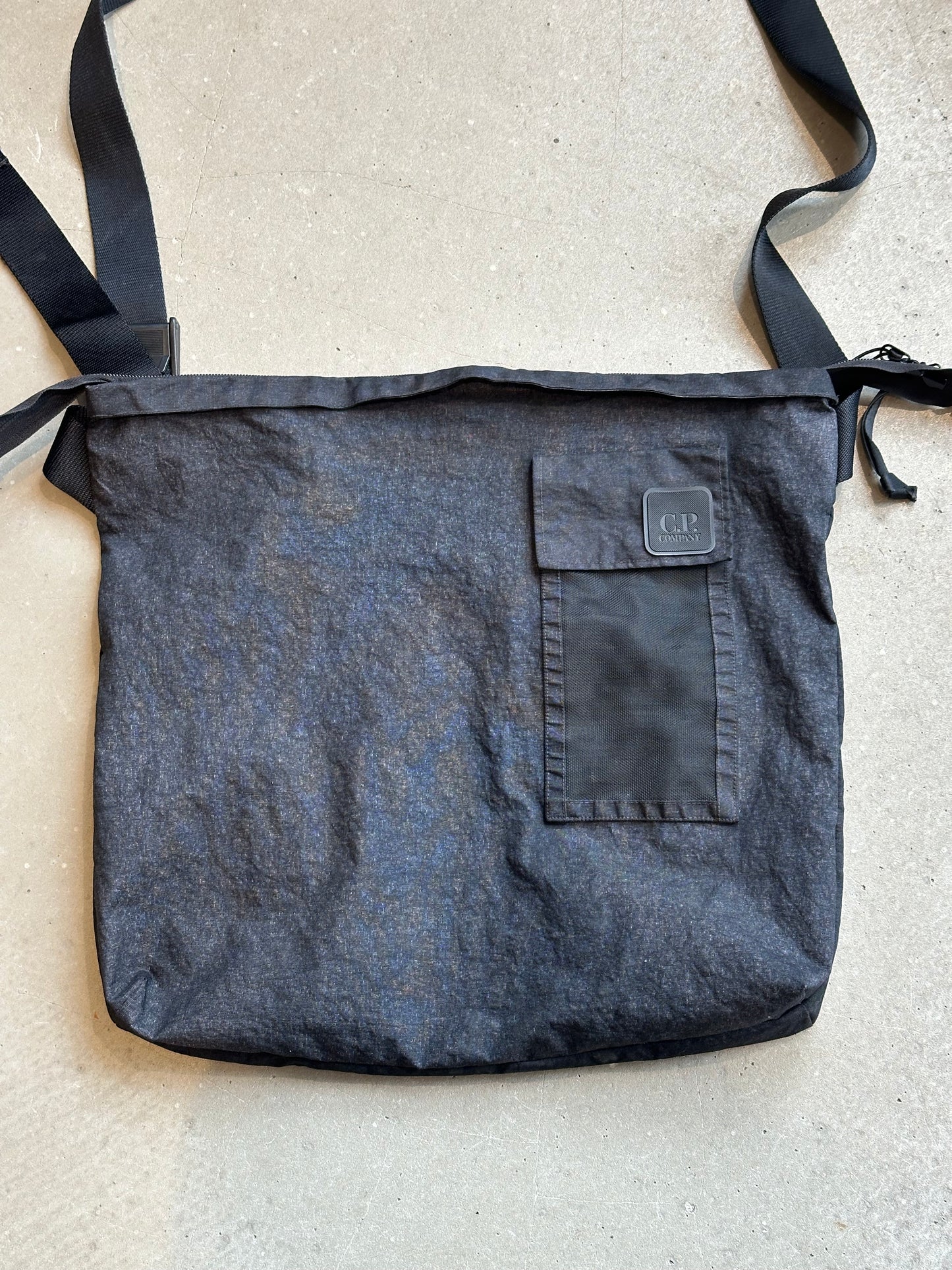 C.P Company Metropolis Woven Bag Black Grey