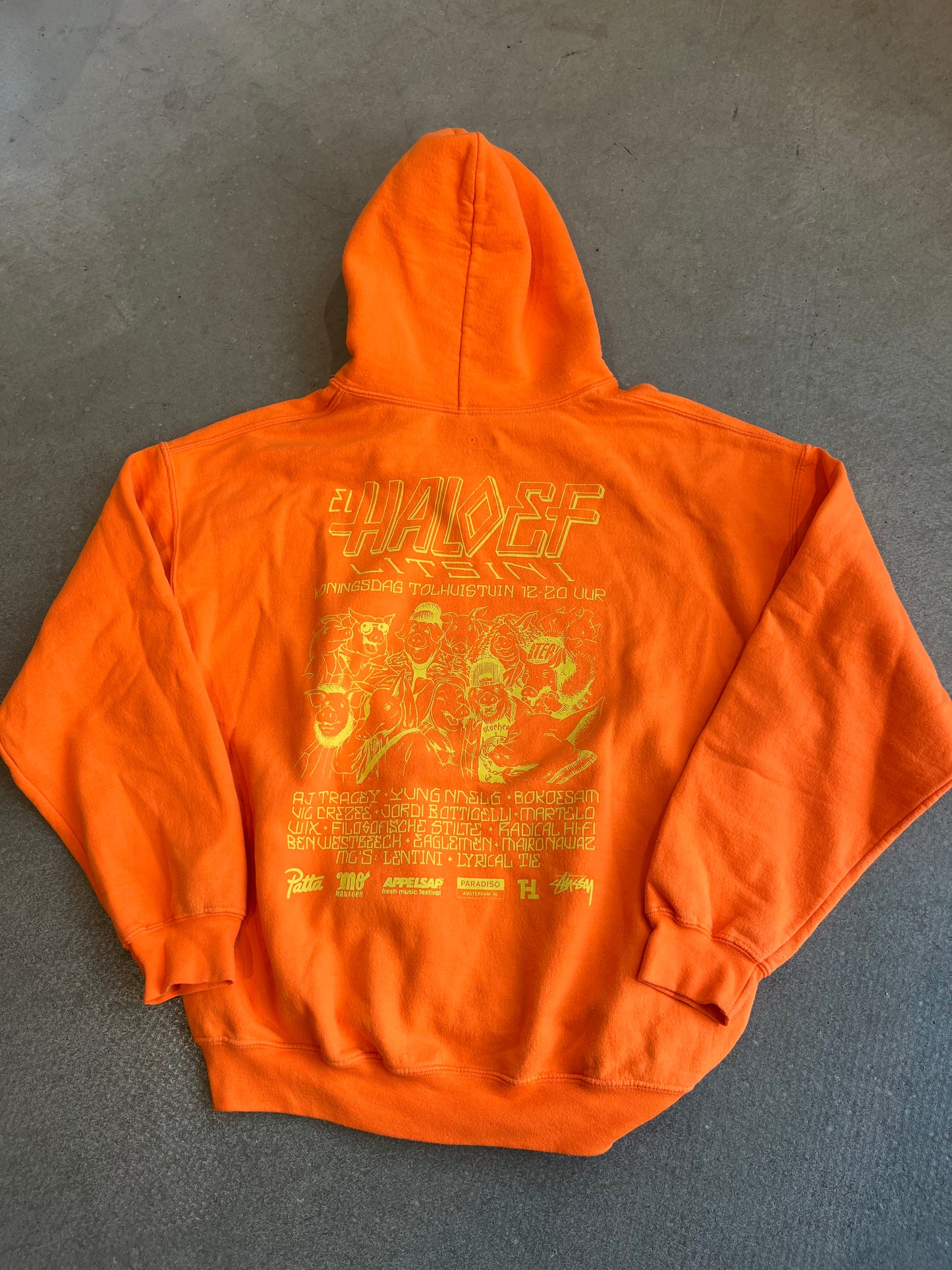 El Haloef Patta Hoodie Large