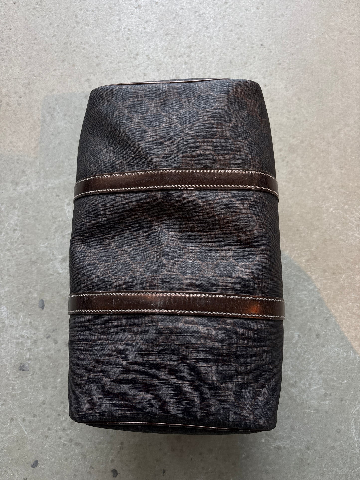 Gucci GG Monogram Boston Bag Brown
