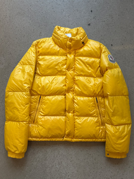 Moncler Puffer Jacket Yellow M