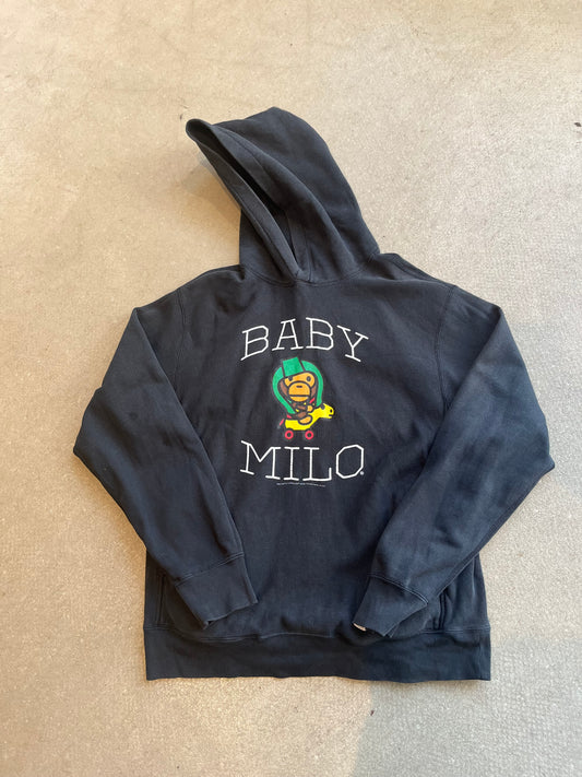 Vintage Bape Baby Milo Hoodie Black M