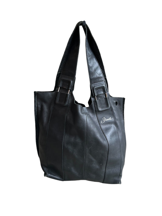 Diesel Black Leather Tote bag