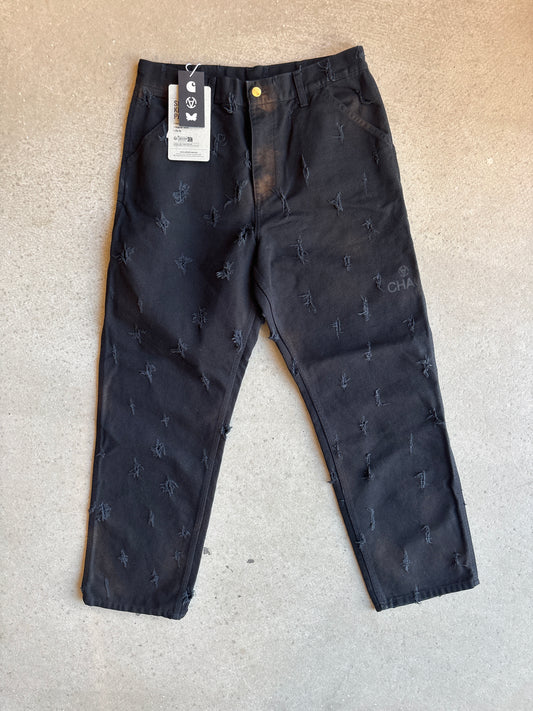 Carhartt X Slam Jam Pants Black size 32 x 32