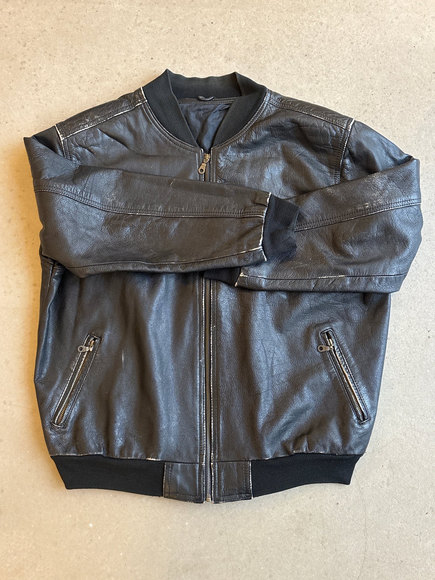 Puma King Leather Jacket L