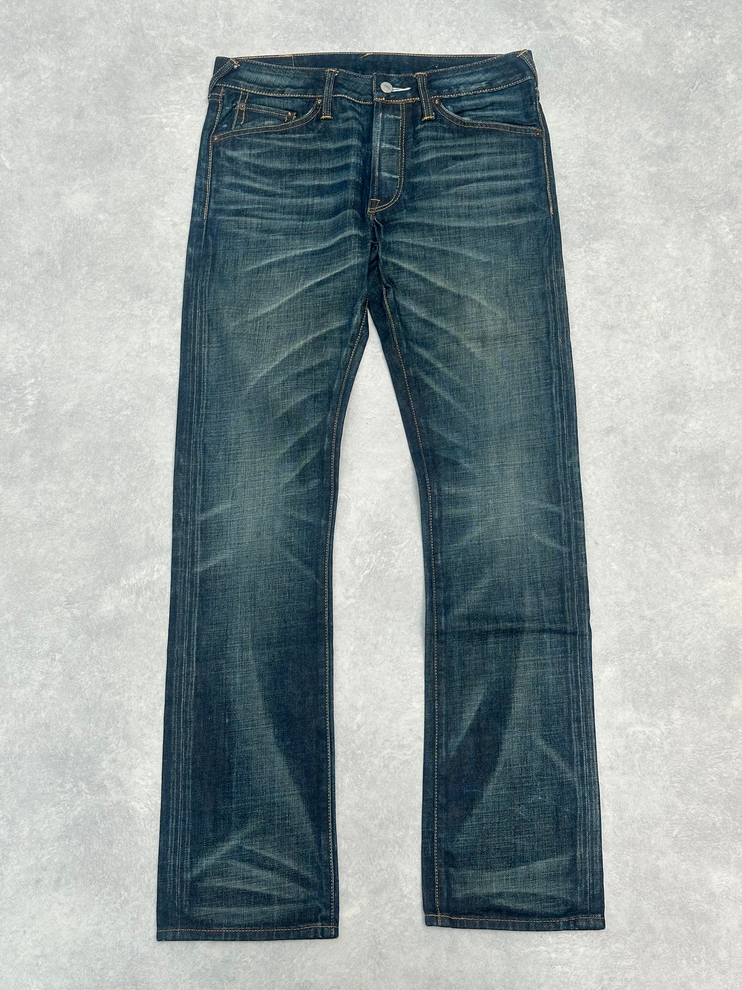 Evisu Skinny Shiny Jeans Size 32