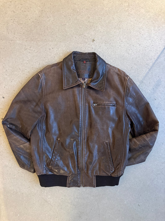Redskins Brown Leather 25  XL