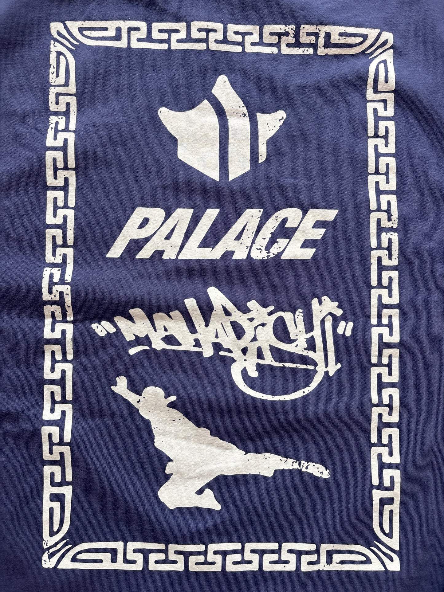 Palace X Maharishi Shaolin Longsleeve Blue Medium