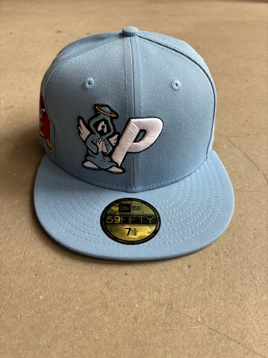PALACE RIGHT AND WRONG P NEW ERA 59FIFTY BLUE