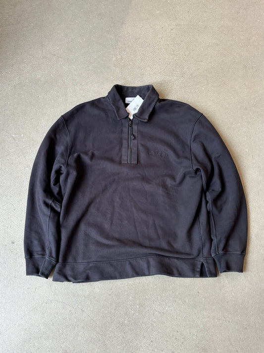 Stone Island Half Zip Sweater Black S