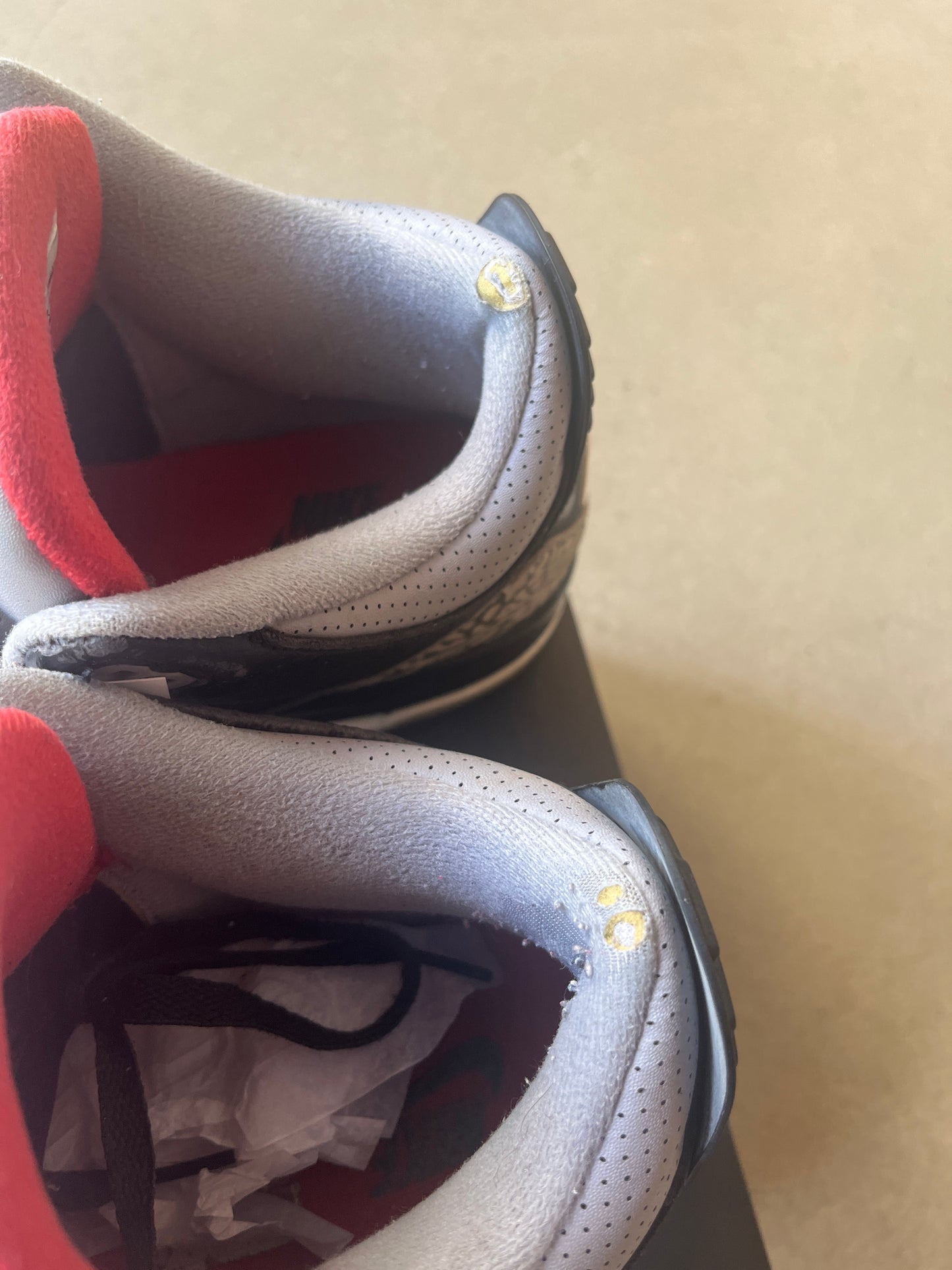 Jordan 3 Retro OG Black Cement 45
