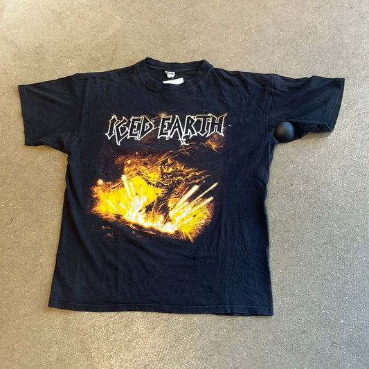 Vintage Iced Earth Tee Black L