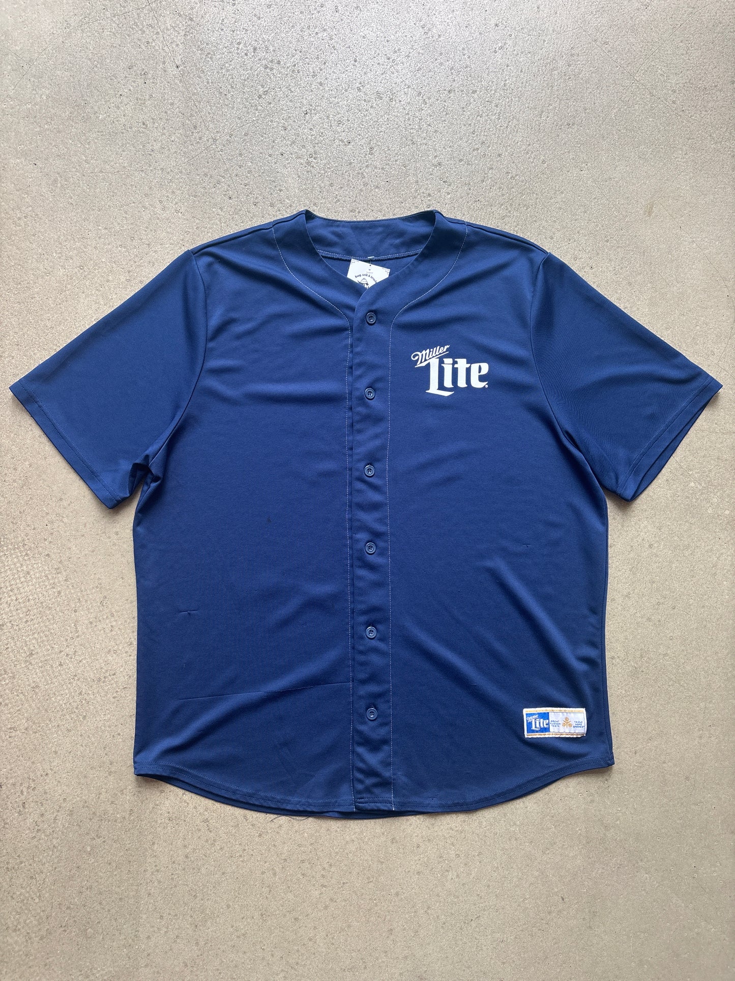 Miller Lite Jersey Blue XXL