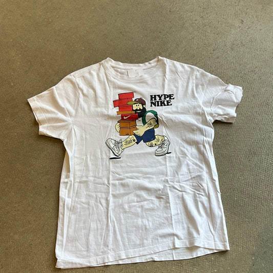 Nike HYPE NIKE Tee White L