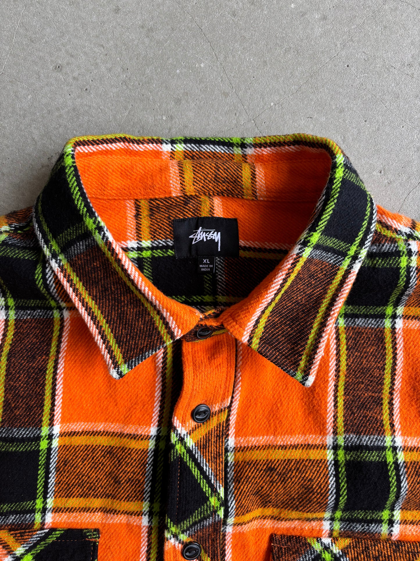 Stussy Ace Plaid XL