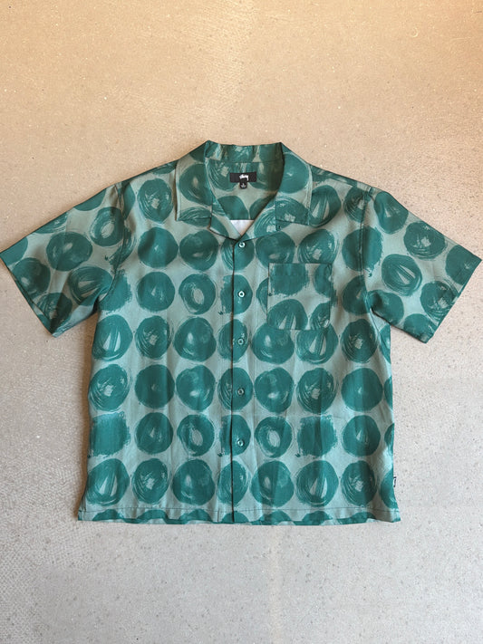 Stussy Hand Drwan Dot Shirt L
