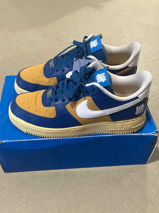 Nike Air Force 1 Low Undefeated Blue Yellow 41