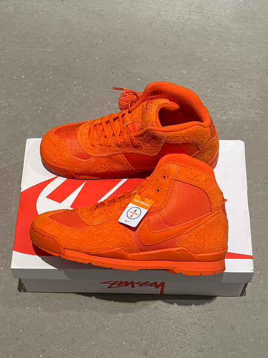 Nike Air Baltoro Stüssy Safety Orange Size 44.5