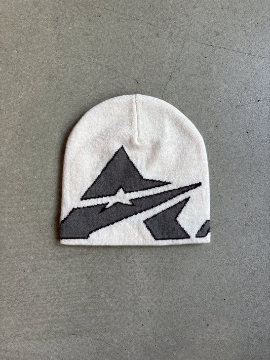 Palace Avirex Nein Cuff Beanie Soft White
