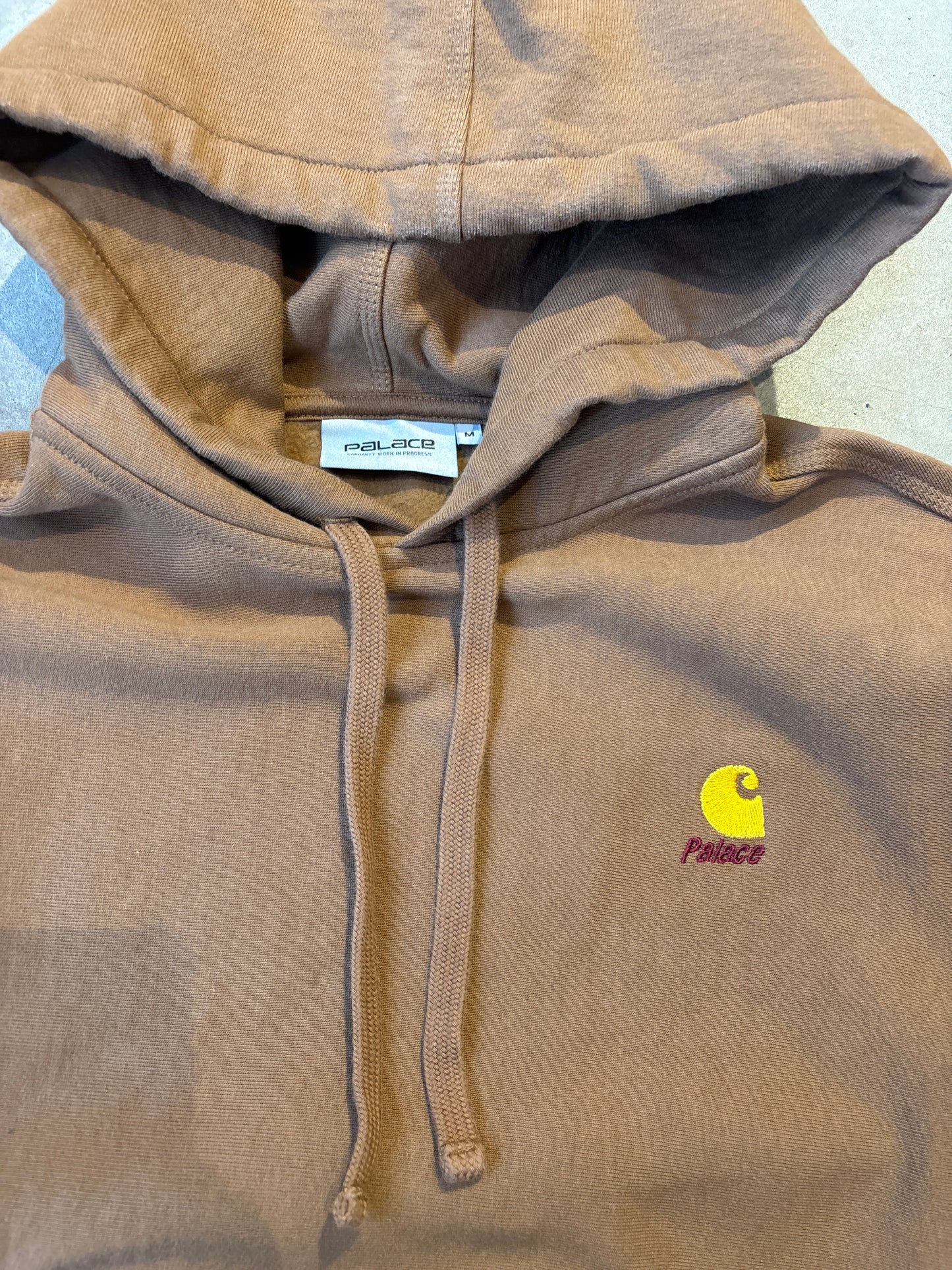 Palace x Carhartt WIP Hood Brown