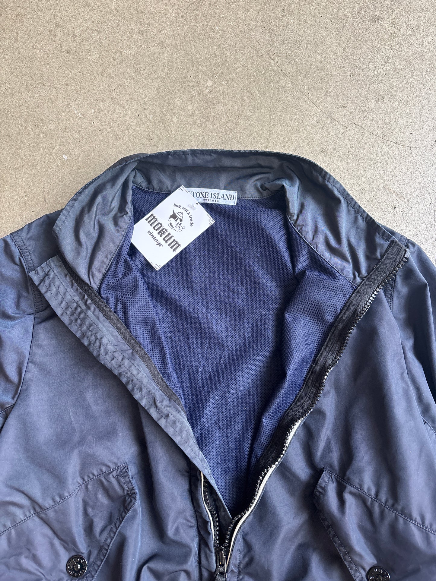 Stone Island Nylon Iridescent Bomber Purple S