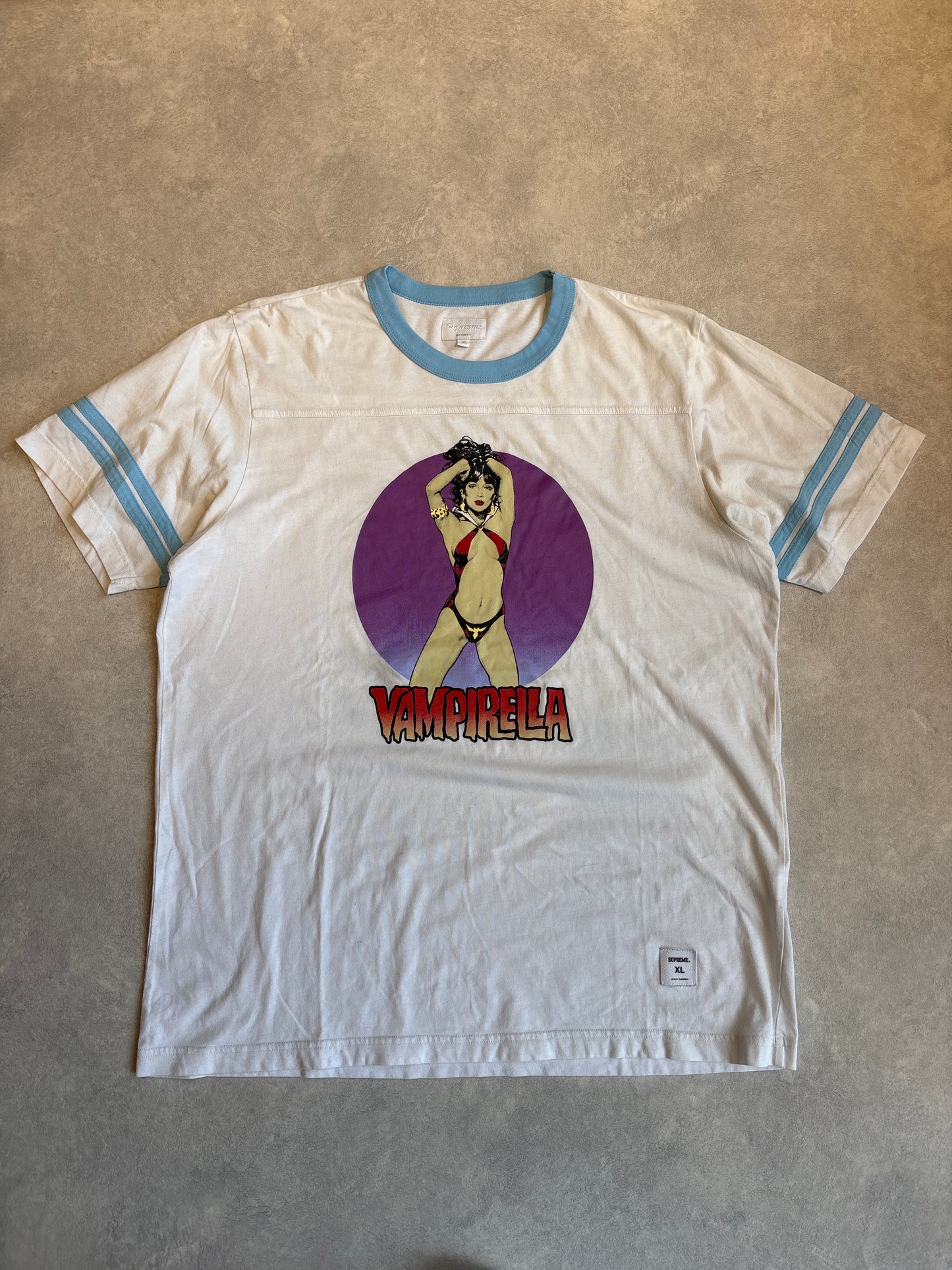 Supreme Vampirella SS Football top Tee Size XL