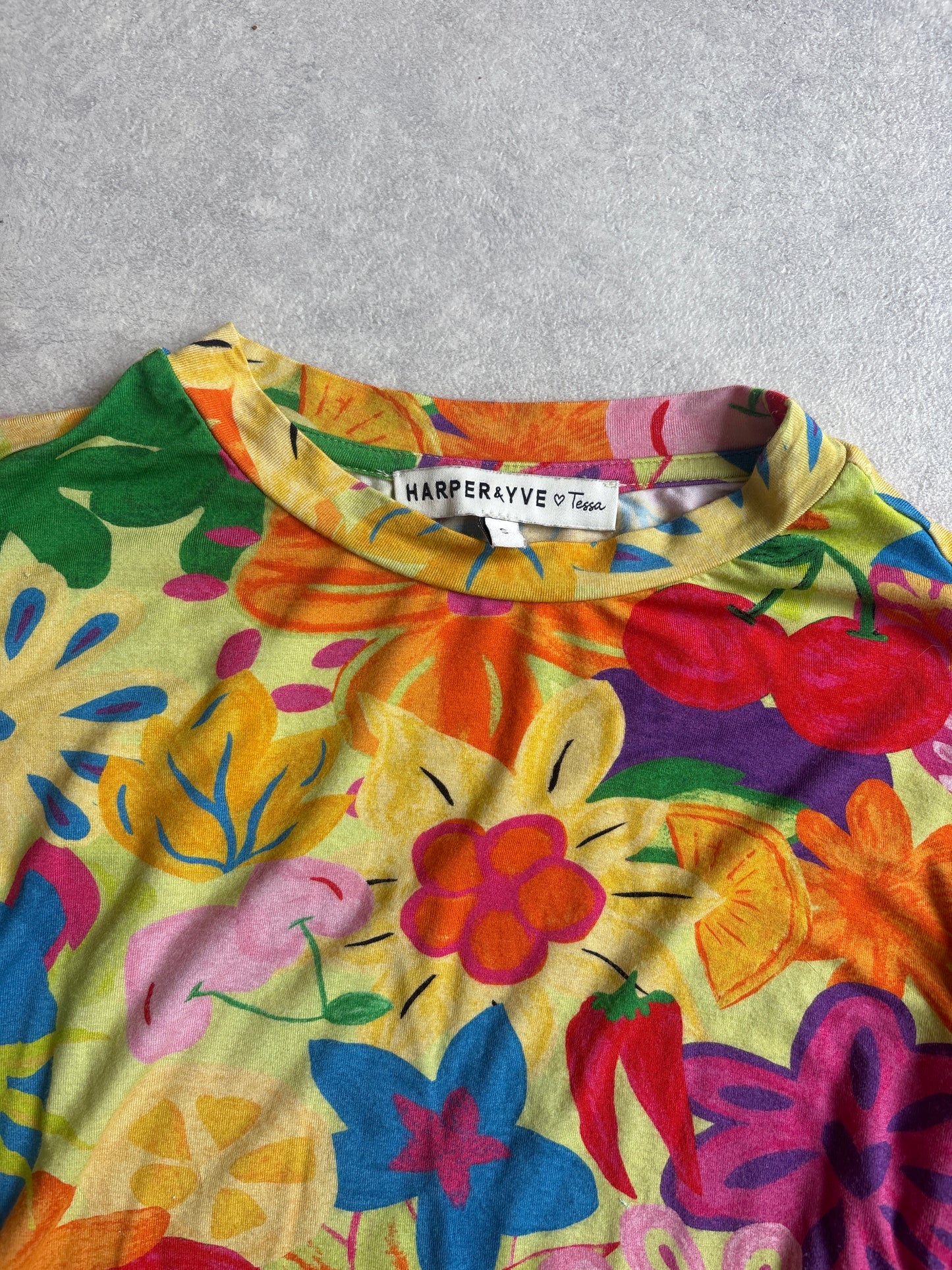 Harper & Yve Print Longsleeve Small