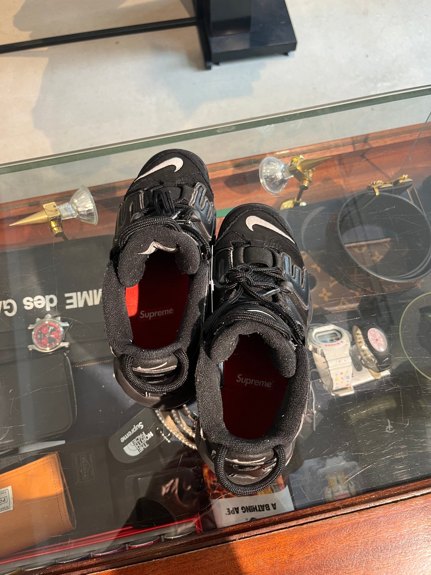 Nike x supreme Air More Uptempo Black EU 35.5