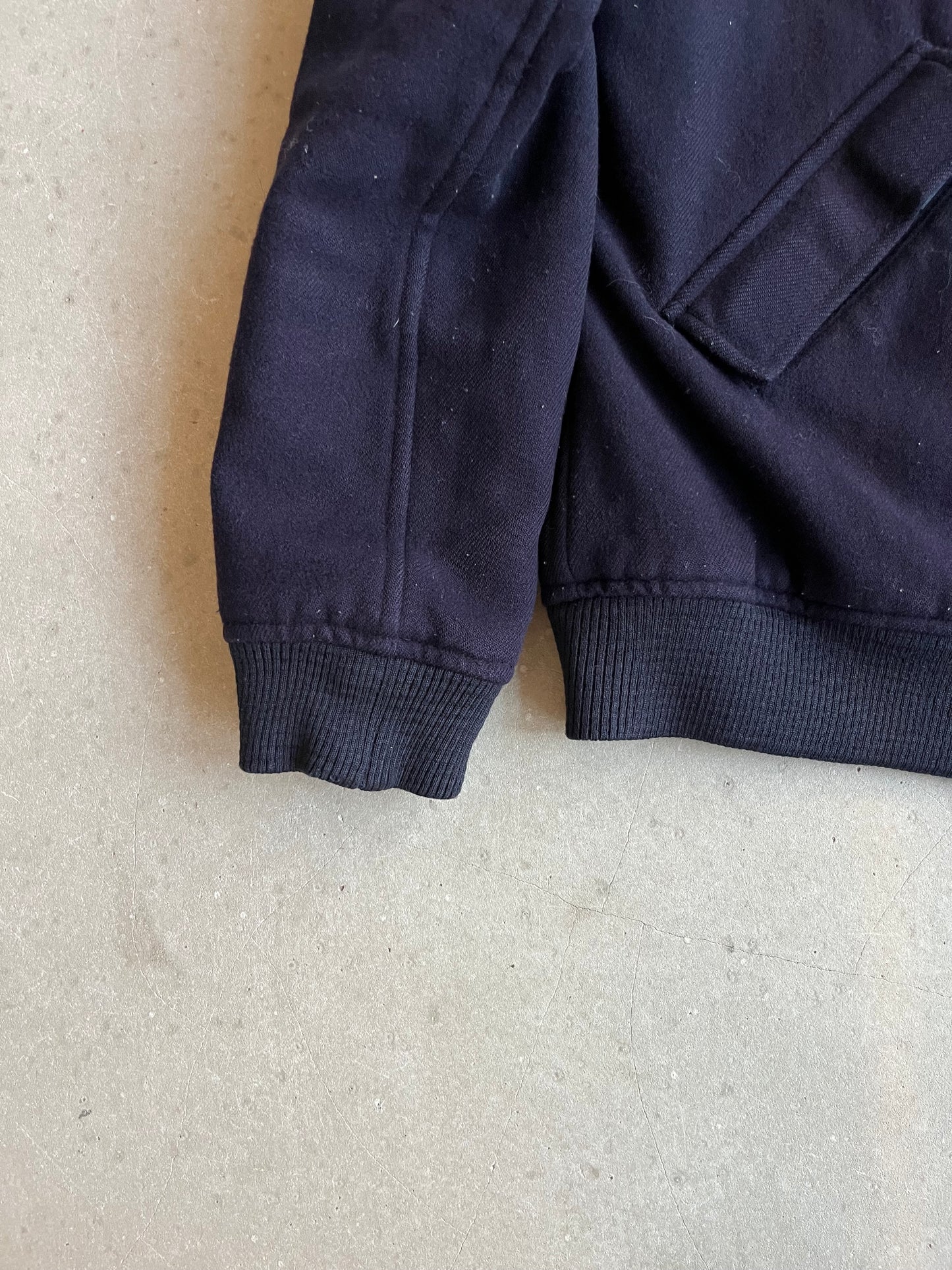 APC Wool Flight Jacket Navy XL