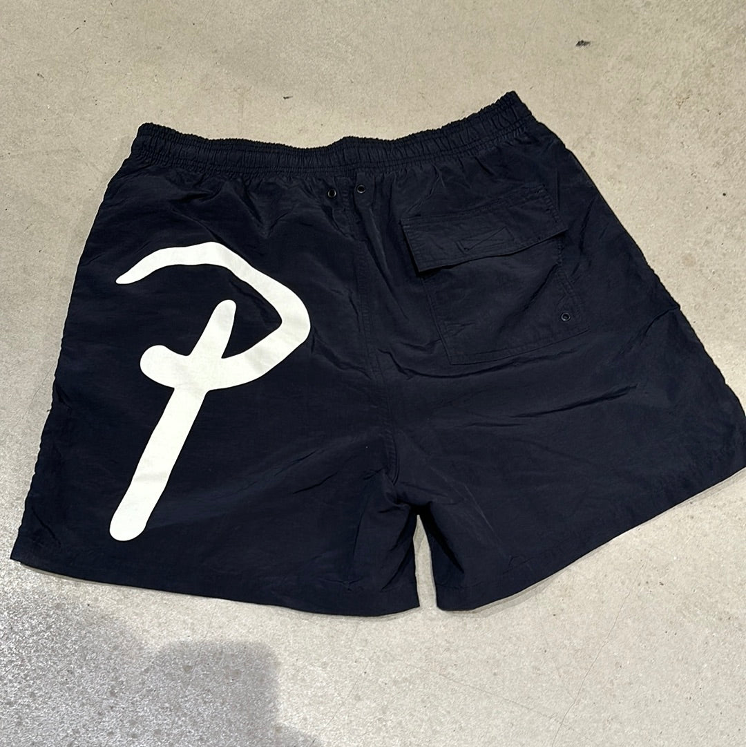 Patta Black Swim Shorts L