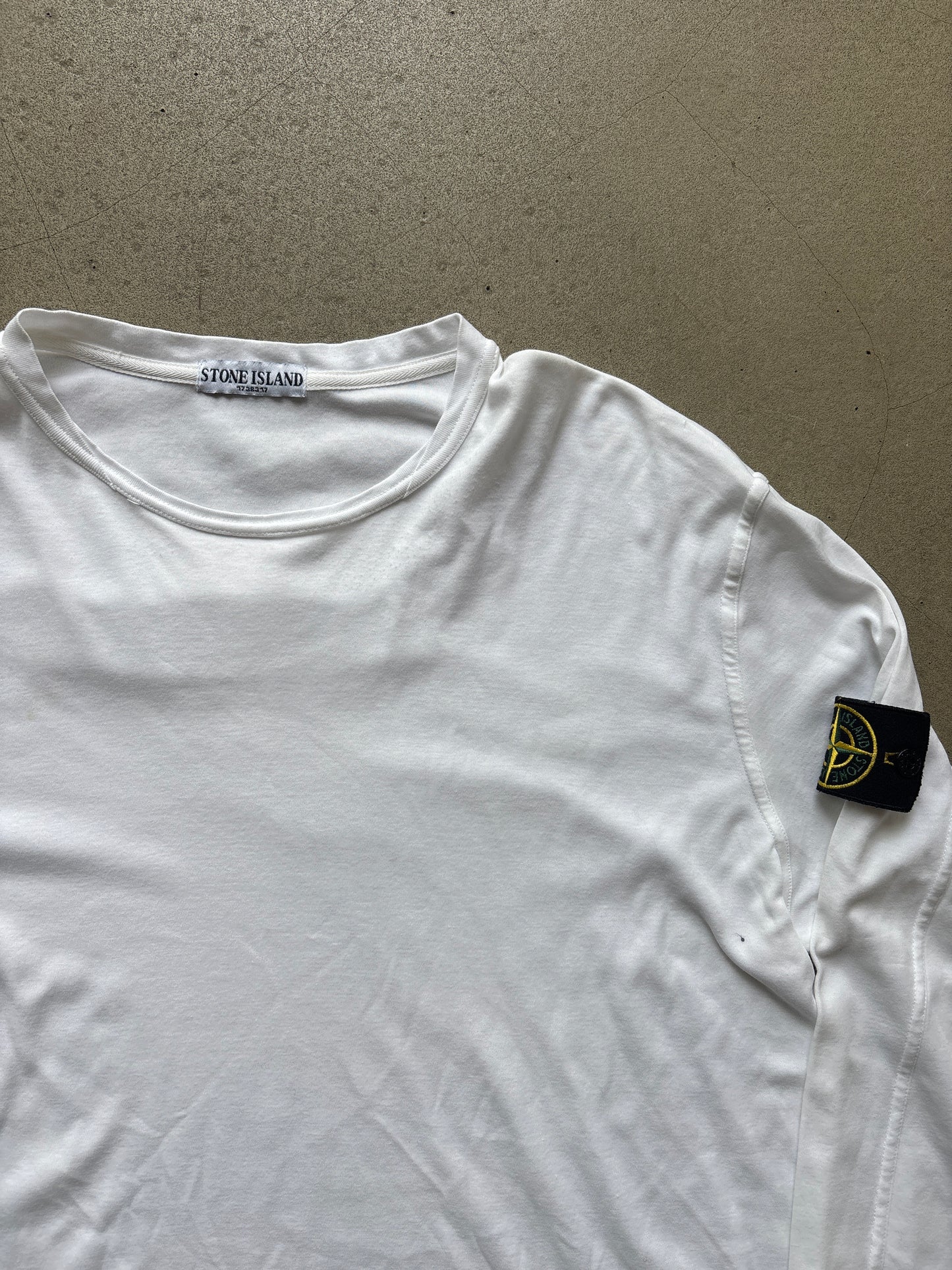 Stone Island Long Sleeve White XXL